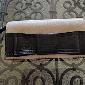 Kate Spade Linney Bow Kirk Park Saffiano Wallet